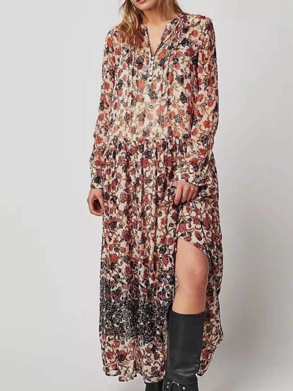 Free People Team Combo Maxi Dress
